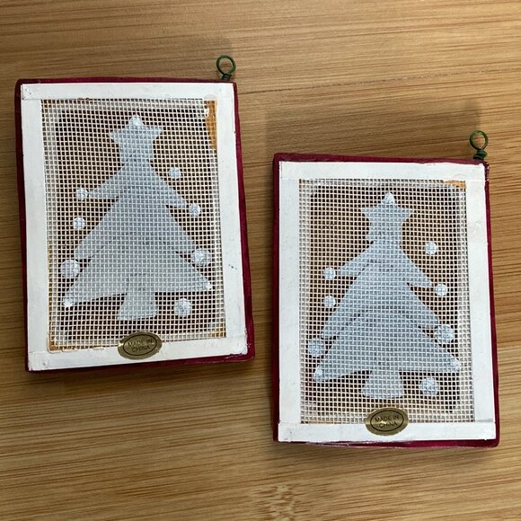 Three Ornaments w/Trees - Picture 3 of 9